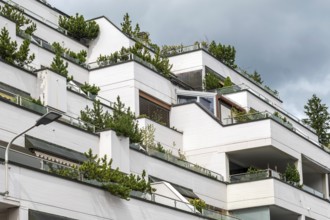 Terraces apartment block, Arosa, Graubünden, Switzerland