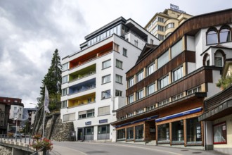 Block of flats, Arosa, Grisons, Switzerland