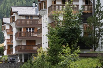 Apartment blocks, Arosa, Graubünden, Switzerland