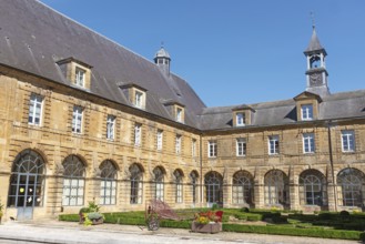 Former Benedictine monastery, retirement home, Mouzon, Département Ardennes, Grand Est, France