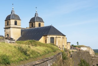 Church of St Martin, citadel, fortress, Montmédy, Département Meuse, Grand Est, France