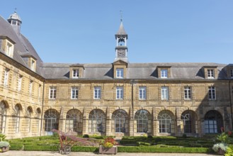 Former Benedictine monastery, retirement home, Mouzon, Département Ardennes, Grand Est, France