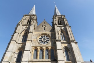 Notre-Dame Abbey Church, Mouzon, Département Ardennes, Grand Est, France