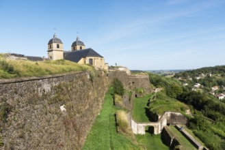 Church of St Martin, citadel, fortress, Montmédy, Département Meuse, Grand Est, France