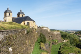 Church of St Martin, citadel, fortress, Montmédy, Département Meuse, Grand Est, France
