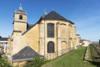 Church of St Martin, citadel, fortress, Montmédy, Département Meuse, Grand Est, France