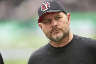 Football Bundeliga Eintracht Frankfurt-Union Berlin.Steffen Baumgart, Coach Union Berlin