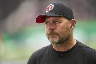 Football Bundeliga Eintracht Frankfurt-Union Berlin.Steffen Baumgart, Coach Union Berlin