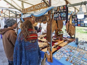 Art market, Plaza Francia, Recoleta, Buenos Aires, capital of Argentina