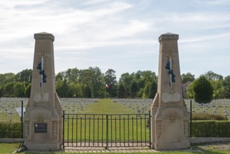 Nécropole Nationale, military cemetery, military cemetery, Bras-sur-Meuse, Verdun, Département