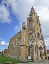 The Chapel Notre-Dame de Bon Secours (Our Lady of Good Help) in Dieppe, Normandy, France. A church
