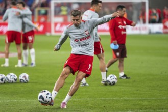 CHORZOW, POLAND - SEPTEMBER 7, 2025: Qualifications for FIFA 2026. Football match Poland vs Finland