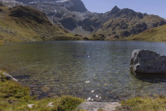Mountain panorama, Schwarzkarlsee, Uttendorf Pinzgau, hiking area