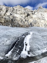 Glacier, Dachtstein, Dachtstein Glacier, Styria, Austria