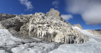 Glacier, Dachtstein, Dachtstein Glacier, Styria, Austria