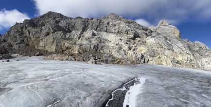 Glacier, Dachtstein, Dachtstein Glacier, Styria, Austria