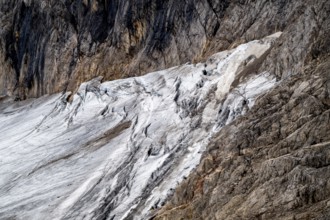 Details ice, glacier, Dachstein, Dachstein glacier, Styria, Austria