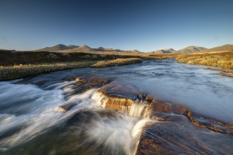 River Store Ula in the autumnal Rondane National Park, Norway