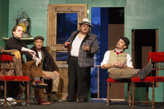 Thilo Herrmann (Prof. Marcus), Silvio Hildebrandt (Dr Courtenay), Pablo Nina Toculescu (Willie