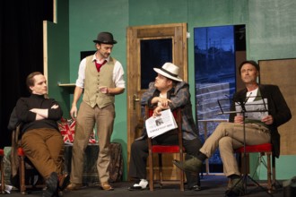 Henning Wolff (Louis Harvey), Thilo Herrmann (Prof. Marcus), Pablo Nina Toculescu (Willie Knoxton),