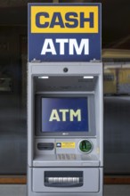 ATM cash machine, Arosa, Graubünden, Switzerland