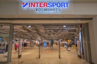 Inersport shop in Forum Allgäu, Kempten, Allgäu, Swabia, Germany