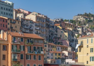 Impression of Ventimiglia, a town in the province of Imperia in Liguria, northern Italy