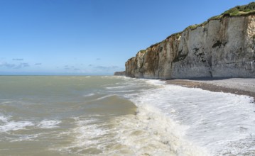 Scenery around Veules-les-Roses, a commune in the Seine-Maritime department in the Normandy region