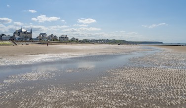 Scenery at Gold beach near Arromanches-les-Bains which was one of the five areas of the Allied