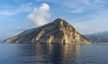 Scenery around a coastal area named Cinque Terre in Liguria, located in the northwest of Italy at