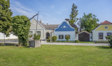 Idyllic scenery in Apetlon, a town in a area named Burgenland in Austria