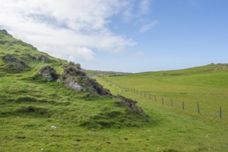 Peaceful rural scenery around Connemara, a district in Ireland