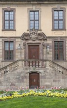 Historic building named Stadtschloss in Fulda, a city in Hesse, Germany