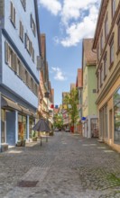 Sunny scenery in Öhringen, a town in the Hohenlohe district in Southern Germany