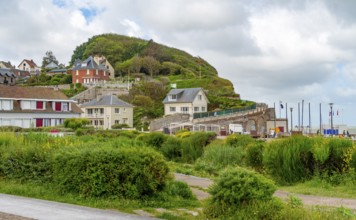 Scenery around Veules-les-Roses, a commune in the Seine-Maritime department in the Normandy region