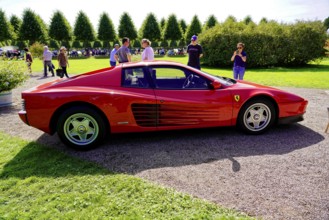 Ferrari Testarossa, Year 1987, Classic vintage car, Gala International Concours d'Elegance