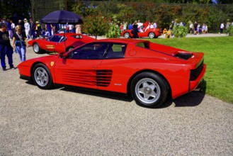 Ferrari Testarossa, Year 1987, Classic Vintage Car, Gala International Concours d'Elegance