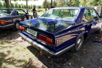 Oldtimer Classic, Gala International Concours d'Elegance Schwetzingen 2025, Germany, Europe, Blue