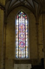 The interior of the largest Protestant church in Germany. It has the world's highest church tower,