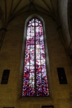 The interior of the largest Protestant church in Germany. It has the world's highest church tower,