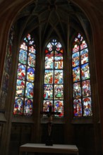The interior of the largest Protestant church in Germany. It has the world's highest church tower,
