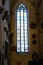 The interior of the largest Protestant church in Germany. It has the world's highest church tower,