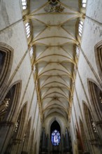 The interior of the largest Protestant church in Germany. It has the world's tallest church tower,