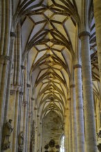 The interior of the largest Protestant church in Germany. It has the world's highest church tower,