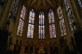 The interior of the largest Protestant church in Germany. It has the world's tallest church tower,