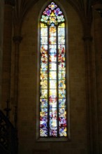 The interior of the largest Protestant church in Germany. It has the world's highest church tower,