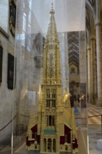 The interior of the largest Protestant church in Germany. It has the world's highest church tower,
