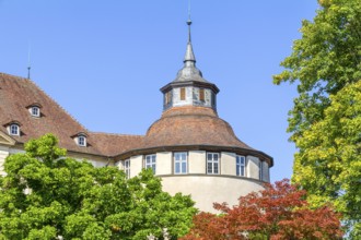 Tower at Langenburg castle in Southern Germany