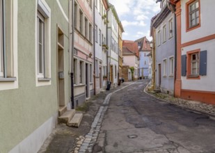 Idyllic scenery in Bamberg, a town in Upper Franconia, Germany