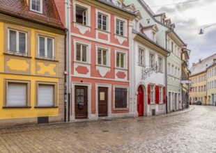 Idyllic scenery in Bamberg, a town in Upper Franconia, Germany